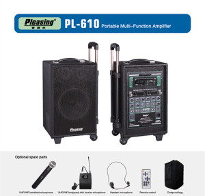 Portable Amplifier PA Speaker Professional Amplifier PRO-Audio Pl-610